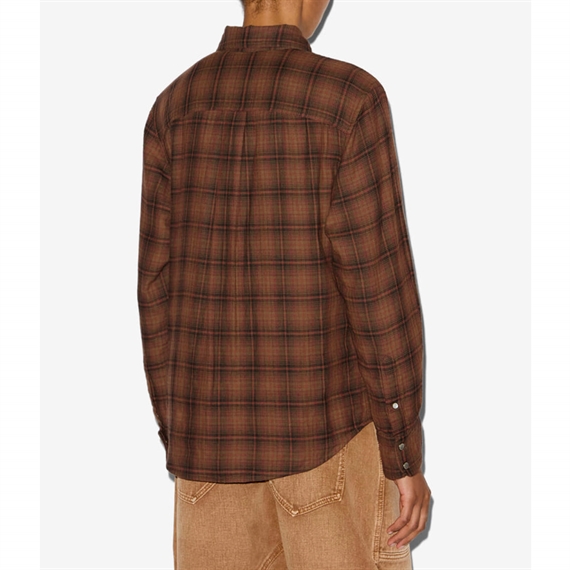 Isabel Marant Etoilé Yalisa Skjorte, Dark Bronze